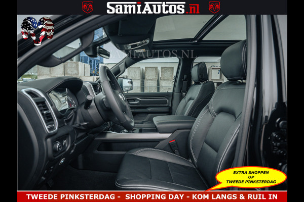 Dodge Ram SPORT | 5.7 V8 4x4 HEMI | PANORAMA DAK | GROOTSCHERM 12 INCH | LPG | Diamond Black Pearl | CREW CAB | DUBBELE CABINE | 5 PERSOONS | DC | VOORRAAD NR 2554 - 6048
