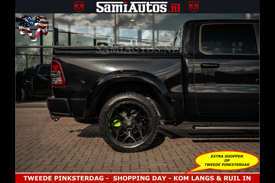 Dodge Ram SPORT | 5.7 V8 4x4 HEMI | PANORAMA DAK | GROOTSCHERM 12 INCH | LPG | Diamond Black Pearl | CREW CAB | DUBBELE CABINE | 5 PERSOONS | DC | VOORRAAD NR 2554 - 6048