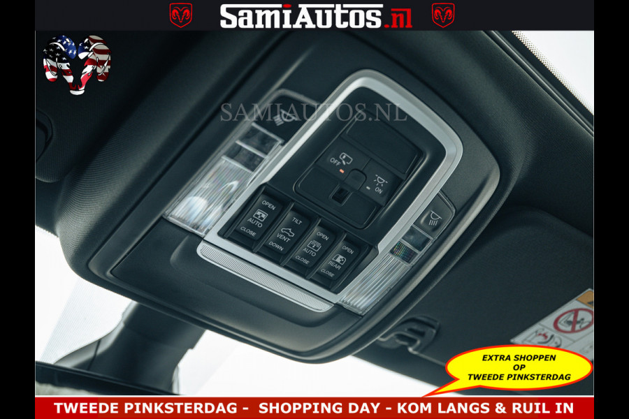 Dodge Ram SPORT | 5.7 V8 4x4 HEMI | PANORAMA DAK | GROOTSCHERM 12 INCH | LPG | Diamond Black Pearl | CREW CAB | DUBBELE CABINE | 5 PERSOONS | DC | VOORRAAD NR 2554 - 6048