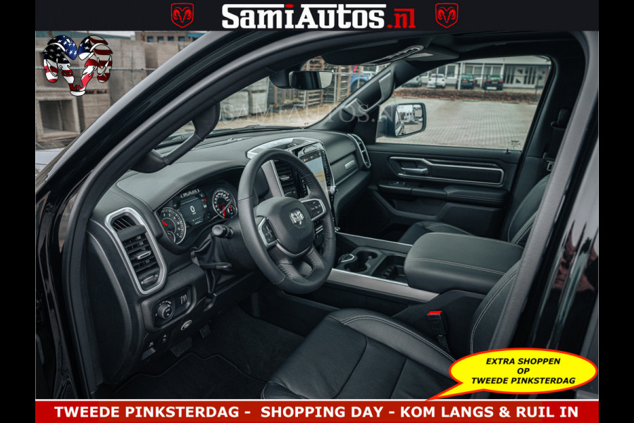 Dodge Ram SPORT | 5.7 V8 4x4 HEMI | PANORAMA DAK | GROOTSCHERM 12 INCH | LPG | Diamond Black Pearl | CREW CAB | DUBBELE CABINE | 5 PERSOONS | DC | VOORRAAD NR 2554 - 6048