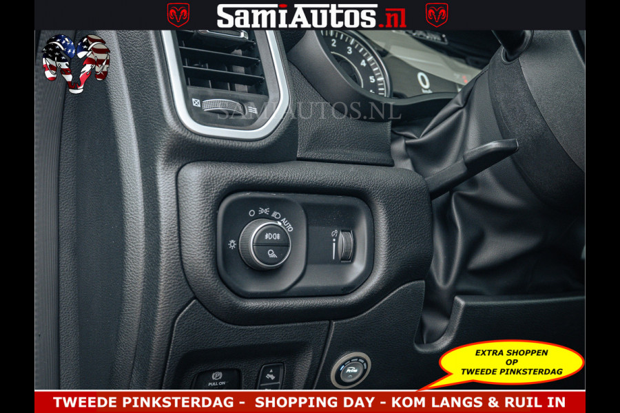 Dodge Ram SPORT | 5.7 V8 4x4 HEMI | PANORAMA DAK | GROOTSCHERM 12 INCH | LPG | Diamond Black Pearl | CREW CAB | DUBBELE CABINE | 5 PERSOONS | DC | VOORRAAD NR 2554 - 6048