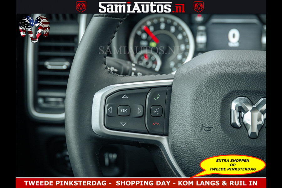 Dodge Ram SPORT | 5.7 V8 4x4 HEMI | PANORAMA DAK | GROOTSCHERM 12 INCH | LPG | Diamond Black Pearl | CREW CAB | DUBBELE CABINE | 5 PERSOONS | DC | VOORRAAD NR 2554 - 6048