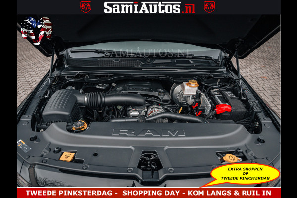 Dodge Ram SPORT | 5.7 V8 4x4 HEMI | PANORAMA DAK | GROOTSCHERM 12 INCH | LPG | Diamond Black Pearl | CREW CAB | DUBBELE CABINE | 5 PERSOONS | DC | VOORRAAD NR 2554 - 6048