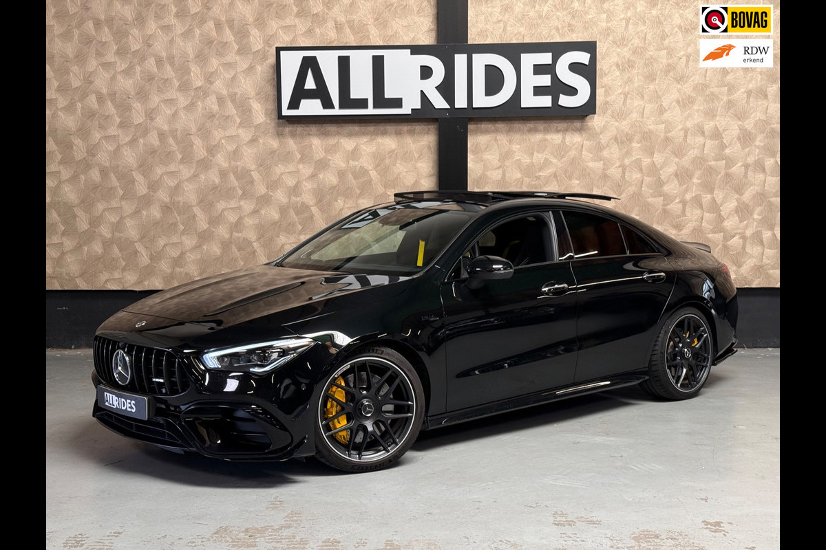 Mercedes-Benz CLA-Klasse AMG 45 S 4MATIC+ | Pano | Sfeerverlichting | Camera | Stoelverwarming/Verkoeling