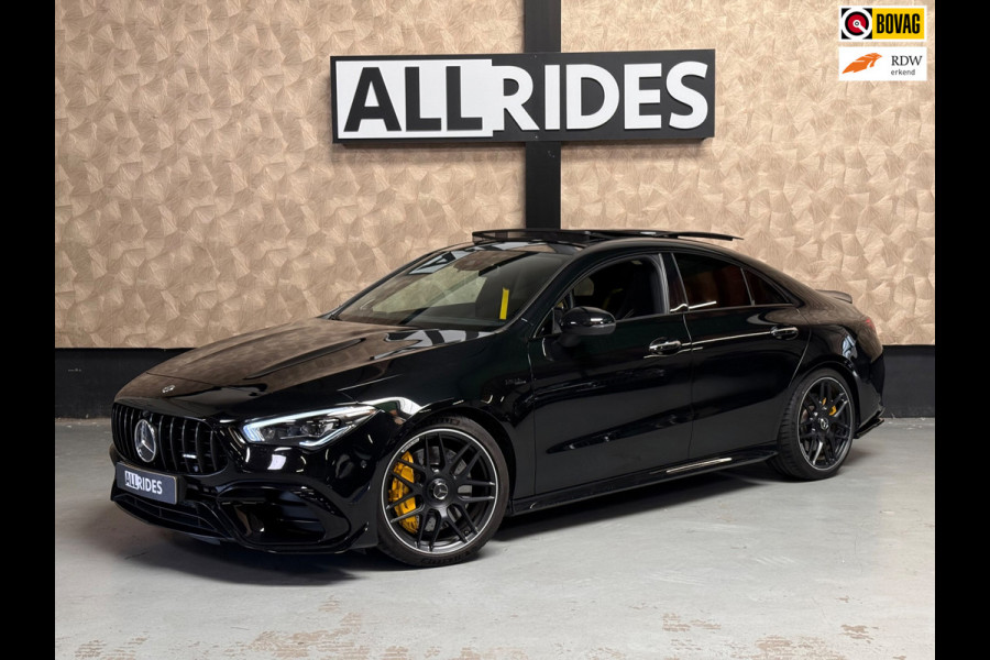 Mercedes-Benz CLA-Klasse AMG 45 S 4MATIC+ | Pano | Sfeerverlichting | Camera | Stoelverwarming/Verkoeling