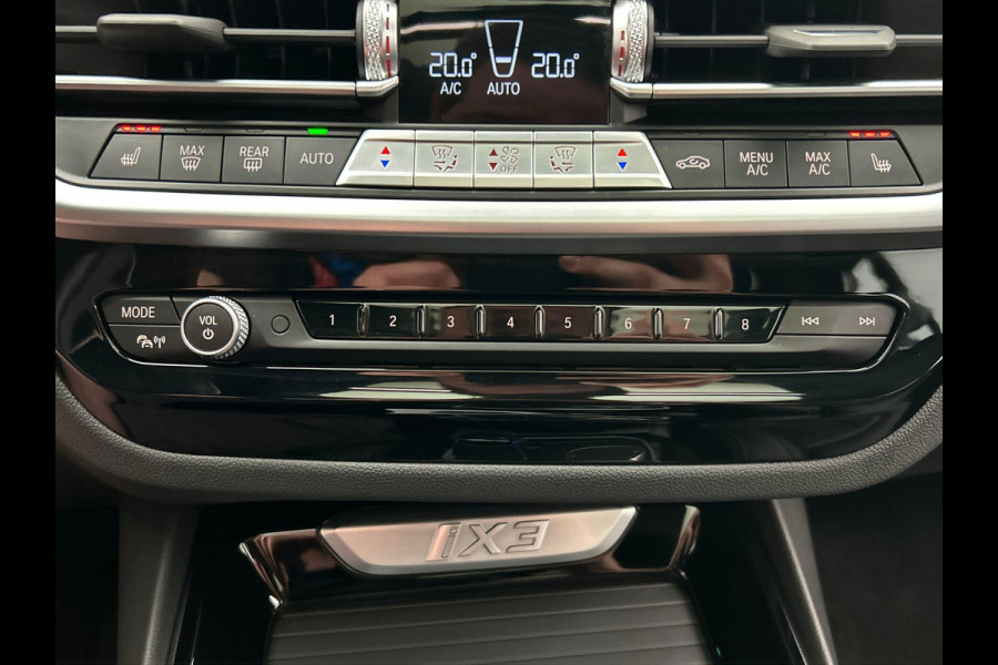 BMW iX3 High Executive 80 kWh | M-Sport | SOH 100% | Pano/Dak | Leder | Camera | Adapt.Cruise/Control