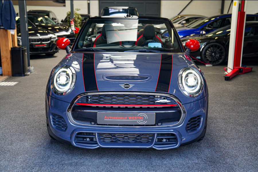 MINI Cabrio 2.0 John Cooper Works Chili | Cabriolet | Luxe Leder / Alcantara | Harman/Kardon | Camera | 231PK | HuD