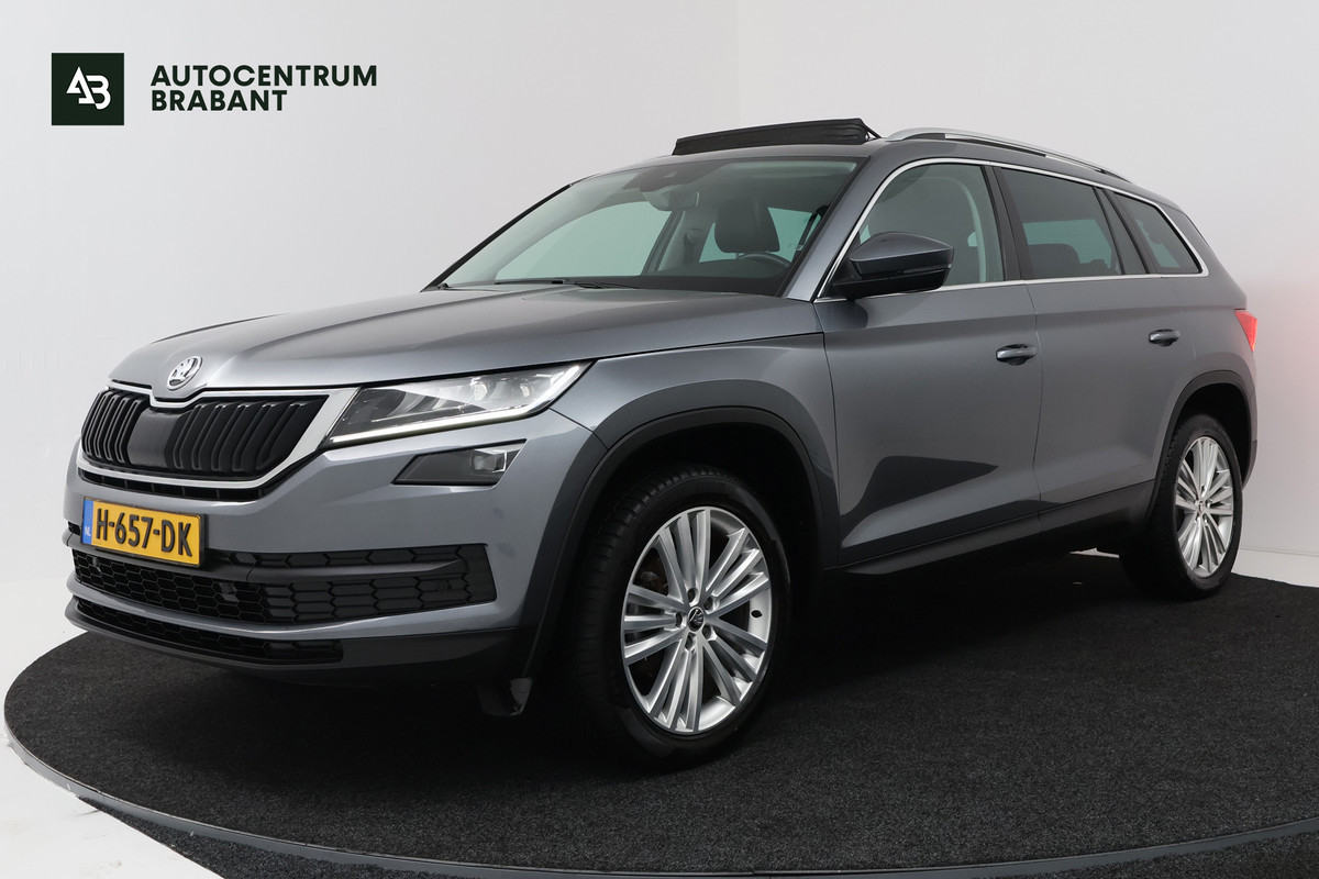 Škoda Kodiaq 1.5 TSI Limited Business Edition 7p. (PANORAMADAK, TREKHAAK AFNEEMBAAR, CAMERA, CANTON, STOELVERWARMING, 1e EIGENAAR)