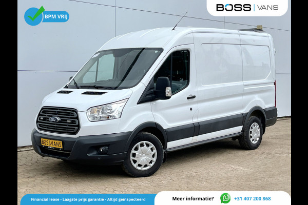 Ford Transit 2.0 TDCI 130PK L2H2 Airco Cruise Control Parkeersensoren Stoelverwarming Zwaailampen Kastwand Inbouw