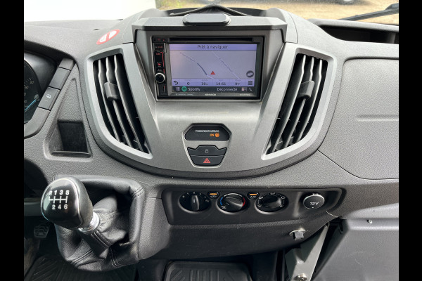 Ford Transit 2.0 TDCI 130PK L2H2 Airco Cruise Control Parkeersensoren Stoelverwarming Zwaailampen Kastwand Inbouw