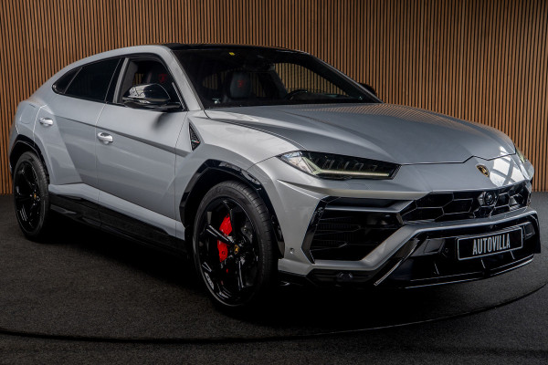 Lamborghini Urus 4.0 V8 HUD Leder Ceramic B&O 360° Massage ACC Alcantara hemel Elektr. achterklep Elektr. verstelbare stoelen met memory Stoel & Stuurverwarming Navi PDC Climate LM velgen