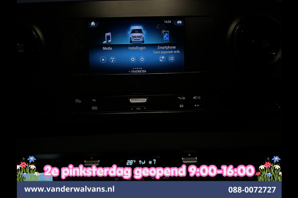 Mercedes-Benz Sprinter 316 CDI 164pk 3500kg Trekhaak L2H2 Inrichting Euro6 Airco | Camera | Omvormer | Apple Carplay Android Auto, Cruisecontrol, Parkeersensoren