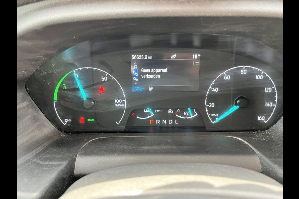 Ford E-Transit 75 kWh 184PK L4H3 334km WLTP 95,6% (SOH) BEV Snelladen Cruise control Carplay Climate control Laadkabel Camera Parkeersensoren V+A Stoelverwarming