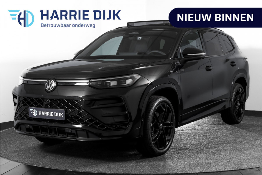 Volkswagen Tayron 1.5 eHybrid 272 PK R-Line Edition | Black Style | 15 inch Navi | Elek. Trekhaak | IQ Light | HUD | S/K-Panodak | Dig. Cockpit | Adapt. Cruise | Stoel-+Stuurverw. | 360 Camera | NAV + App. Connect | ECC | Elek. Klep | LM 20" | 9294