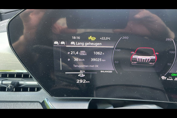Audi Q6 e-tron S edition 100 kWh | 360° CAMERA | LUCHTVERING | SPORTSTOELEN | STOELVERWARM ACHTER | APK T/M 13-8-2028 | NIEUWSTAAT