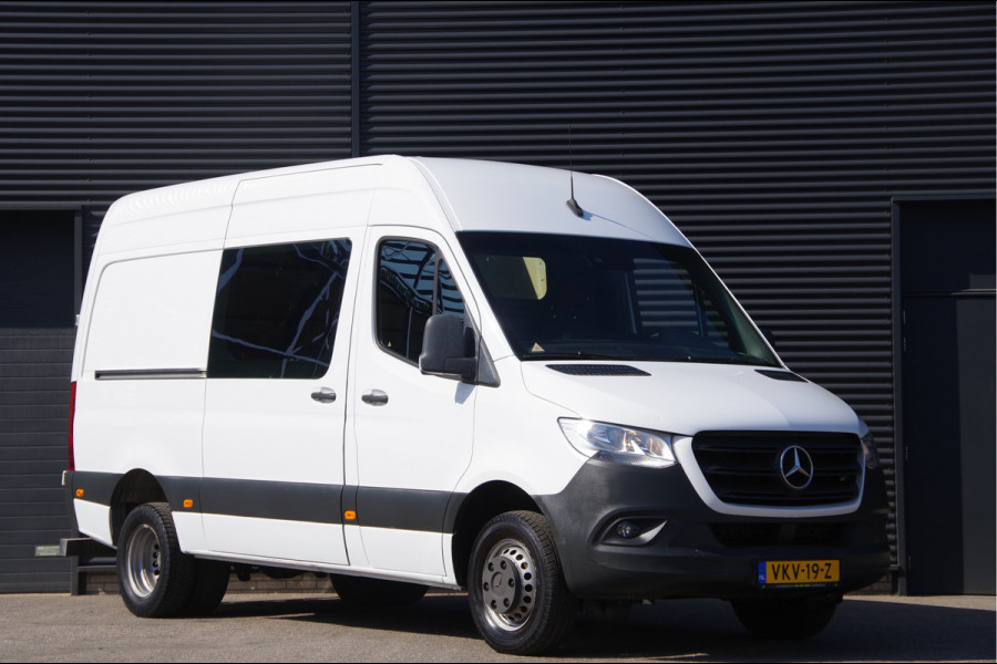 Mercedes-Benz Sprinter 516 2.2 CDI L2H2 MARGE! AUT. DUBBELLUCHT, 3.5T TREKHAAK, LEDER, CAMERA, CRUISE