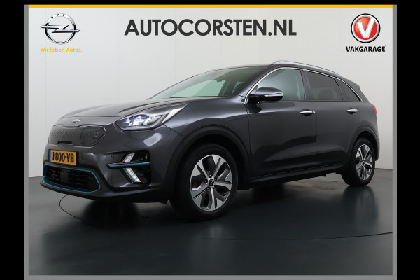 Kia e-Niro 204pk AUT. ExecutiveLine 64kWh SOH 100% Fase 3 Warmtepomp Leder Elek.Stoel+Memory JBL®-Audio Navi Ecc Camera Apple Carplay Andro Stoelverwarming+Koeling Stuurverwarming Lmv Privacy Glas DAB Vess Lane Assist Blind Spot Origineel Nederlandse Auto Dealeronderhouden