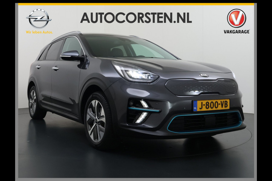 Kia e-Niro 204pk AUT. ExecutiveLine 64kWh SOH 100% Fase 3 Warmtepomp Leder Elek.Stoel+Memory JBL®-Audio Navi Ecc Camera Apple Carplay Andro Stoelverwarming+Koeling Stuurverwarming Lmv Privacy Glas DAB Vess Lane Assist Blind Spot Origineel Nederlandse Auto Dealeronderhouden