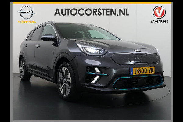 Kia e-Niro 204pk AUT. ExecutiveLine 64kWh SOH 100% Fase 3 Warmtepomp Leder Elek.Stoel+Memory JBL®-Audio Navi Ecc Camera Apple Carplay Andro Stoelverwarming+Koeling Stuurverwarming Lmv Privacy Glas DAB Vess Lane Assist Blind Spot Origineel Nederlandse Auto Dealeronderhouden