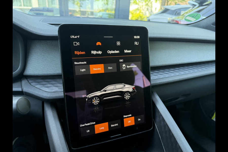 Polestar 2 Long Range Single Motor 78 kWh | ELEK. STOEL MET MEMORY| DODE HOEK SENSOR| STOELVERWARMING| ELEK. ACHTERKLEP| 360 CAMERA| ADAPTIVE CRUISE CONTROL