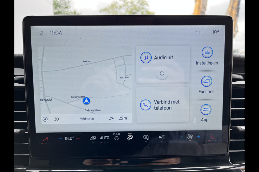 Ford E-Transit 68kWh 184PK L2H3 317km WLTP 97,4% (SOH) BEV Snelladen Camera Cruise control Climate control Carplay Navigatie Laadkabel Parkeersensoren V+A
