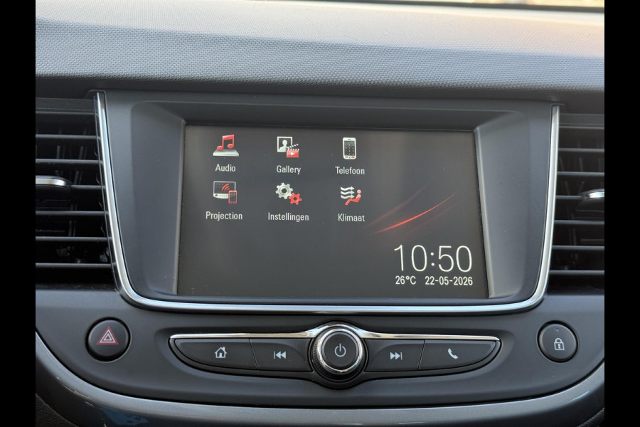 Opel Crossland X 1.2 Turbo 120 Jaar Edition Carplay|D-riem vv in 2025|Trekhaak|Cruise|PDC|APK tot 01-2028