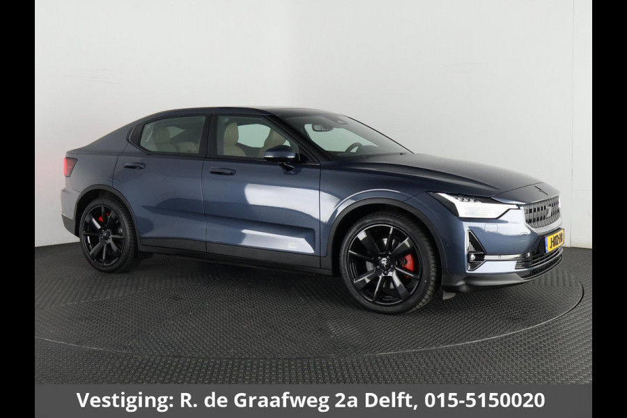 Polestar 2 Long Range Dual Motor Sports Edition 78kWh SOH 93% | Leder | Apple Carplay & AndroidAUTO | Camera | Parkeersensoren