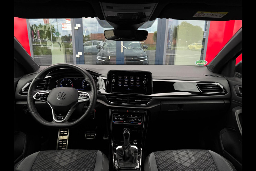 Volkswagen T-Roc 1.5 TSI 3 x R-Line | LED | Stoelverwarming | Carplay | Adaptive Cruise | Dode hoek detectie | Black Pakket |