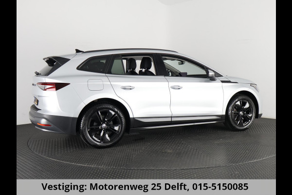 Škoda Enyaq iV 60 BLACKSTYLE SOH ACCU 91 %!! GARANTIE 8-2031* . PARKEERSENSOREN ACHTER . APPLE CARPLAY & ANDRIOD AUTO . CRUISE CONTROL .