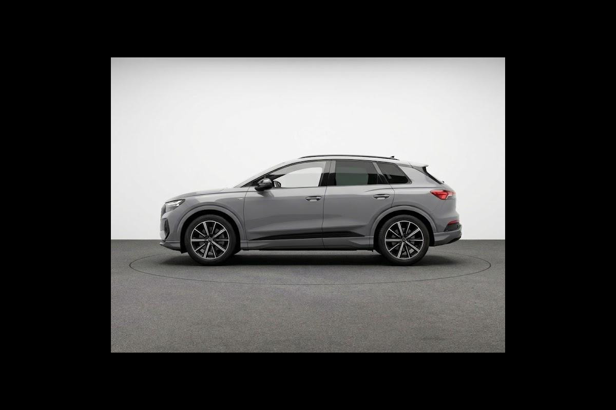 Audi Q4 e-tron 45 S edition Competition 82 kWh 286 pk | Assistentiepakket plus | Comfortpakket | Glazen panoramadak | Lichtpakket plus ambient light |