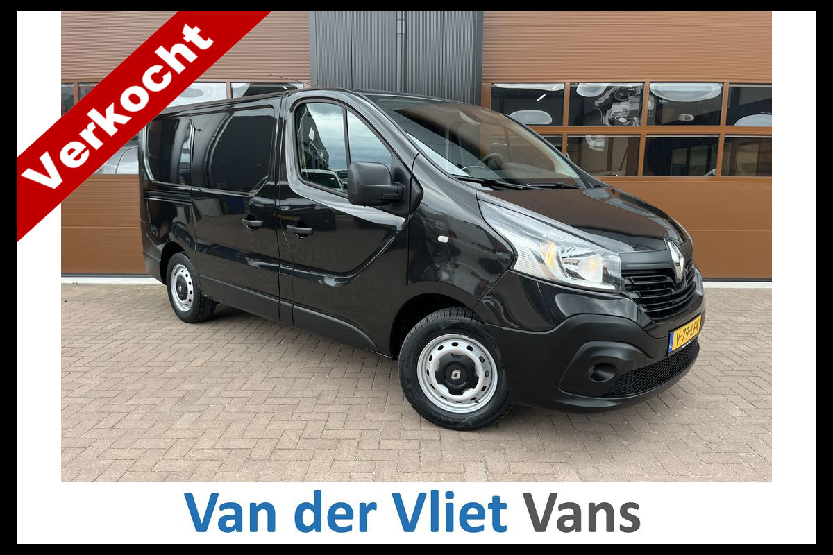 Renault Trafic 1.6 dCi 126pk E6 Comfort 3p Lease €219 p/m, 2x Schuifdeur, Airco, PDC, Cruise controle, Onderhoudshistorie aanwezig