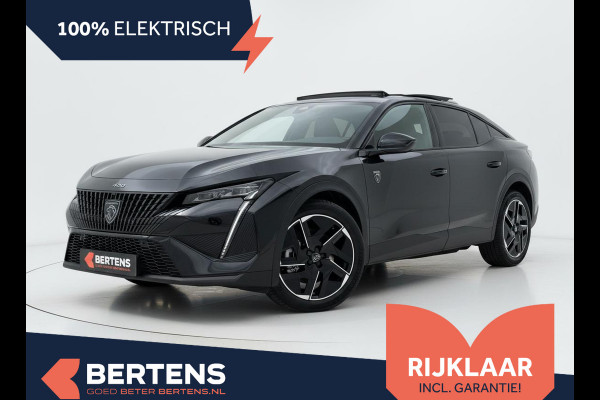 Peugeot e-408 GT Avantage 58 kWh | Warmtepomp | Pano | Massage | Stoelverw | 360 camera
