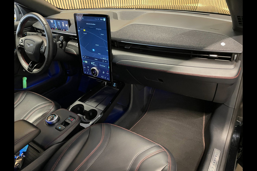 Ford Mustang Mach-E Extended AWD 98 kWh|91% SOH|BLACK|TREKHAAK|LEDER|B&O|ACC|360+V+A-CAMERA|CARPLAY|STOEL+STUURVERW|NL|INC BTW|NAP