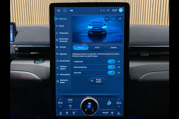 Ford Mustang Mach-E Extended AWD 98 kWh|91% SOH|BLACK|TREKHAAK|LEDER|B&O|ACC|360+V+A-CAMERA|CARPLAY|STOEL+STUURVERW|NL|INC BTW|NAP