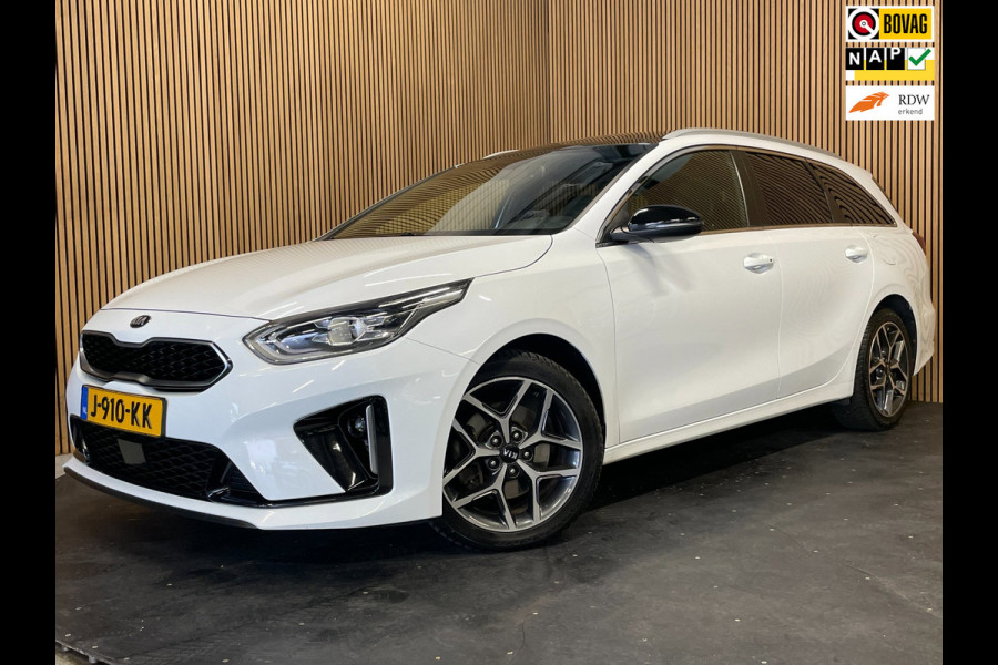 Kia Ceed Sportswagon 1.4 T-GDi GT-Line|141PK|AUTOMAAT|AFN.TREKHAAK|ACC|PANO|DIGITAL COCKPIT|CARPLAY|CAMERA|STOEL+STUURVERW|NAP|NL|