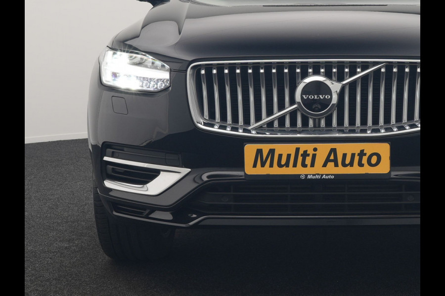Volvo XC90 T8 Recharge AWD Plus Bright 7 Persoons LONG RANGE PHEV 455pk Dealer O.H. | Panodak | Adaptive Cruise | 360 Camera | Harman / Kardon | Lederen Sportstoelen Memory & Verwarmd | Keyless | Blis | Stuur Verwarmd | Apple Carplay | Navigatie | DAB | Plug In Hybrid |