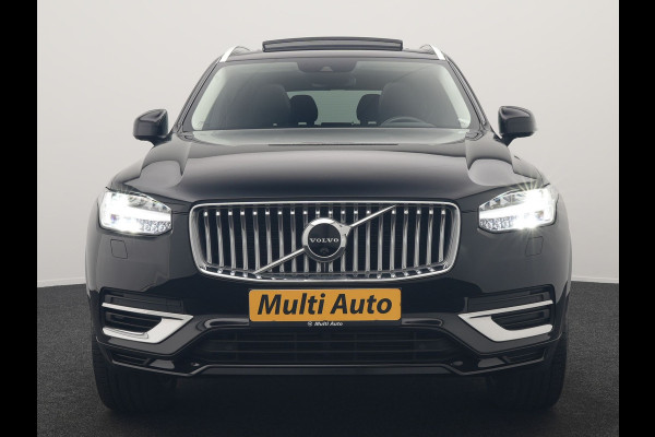 Volvo XC90 T8 Recharge AWD Plus Bright 7 Persoons LONG RANGE PHEV 455pk Dealer O.H. | Panodak | Adaptive Cruise | 360 Camera | Harman / Kardon | Lederen Sportstoelen Memory & Verwarmd | Keyless | Blis | Stuur Verwarmd | Apple Carplay | Navigatie | DAB | Plug In Hybrid |