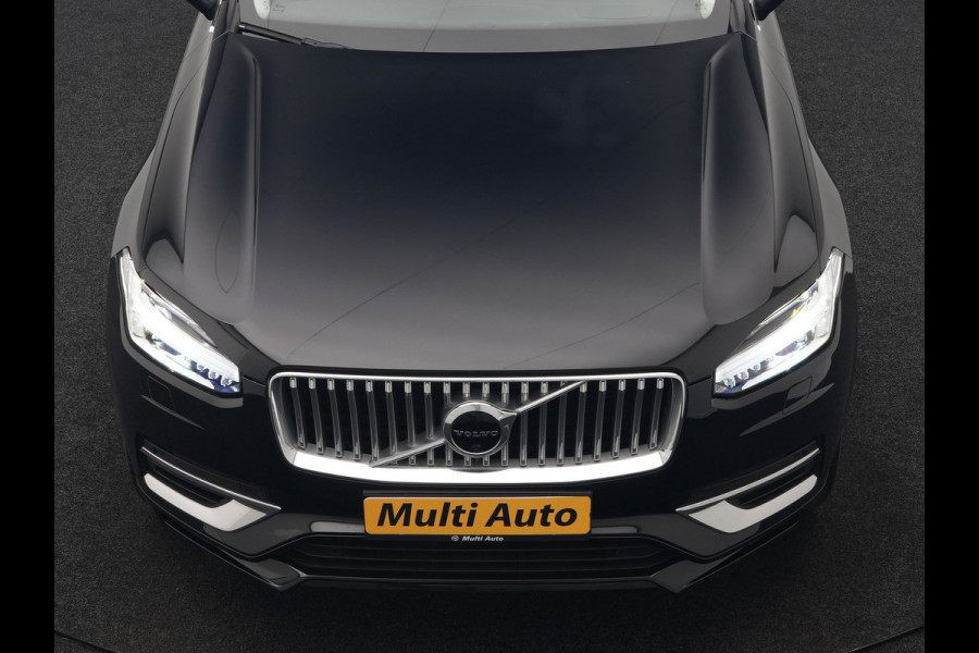 Volvo XC90 T8 Recharge AWD Plus Bright 7 Persoons LONG RANGE PHEV 455pk Dealer O.H. | Panodak | Adaptive Cruise | 360 Camera | Harman / Kardon | Lederen Sportstoelen Memory & Verwarmd | Keyless | Blis | Stuur Verwarmd | Apple Carplay | Navigatie | DAB | Plug In Hybrid |