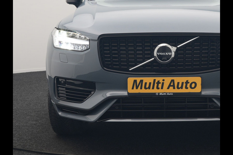 Volvo XC90 T8 Recharge AWD Plus Dark 7 Persoons LONG RANGE PHEV 455pk Dealer O.H. | Trekhaak Af Fabriek | Luchtvering | Adaptive Cruise | 360 Camera | Harman / Kardon | Lederen Sportstoelen Memory & Ventilatie | Keyless | Blis | Google Assistent | Stuur & Stoelen Verwarmd  | Plug In Hybrid |