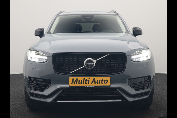 Volvo XC90 T8 Recharge AWD Plus Dark 7 Persoons LONG RANGE PHEV 455pk Dealer O.H. | Trekhaak Af Fabriek | Luchtvering | Adaptive Cruise | 360 Camera | Harman / Kardon | Lederen Sportstoelen Memory & Ventilatie | Keyless | Blis | Google Assistent | Stuur & Stoelen Verwarmd  | Plug In Hybrid |