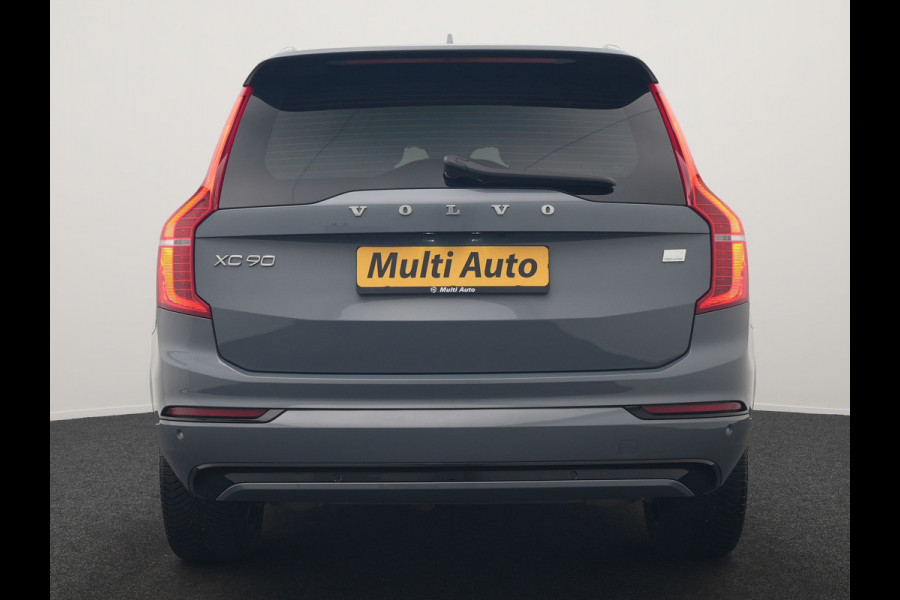 Volvo XC90 T8 Recharge AWD Plus Dark 7 Persoons LONG RANGE PHEV 455pk Dealer O.H. | Trekhaak Af Fabriek | Luchtvering | Adaptive Cruise | 360 Camera | Harman / Kardon | Lederen Sportstoelen Memory & Ventilatie | Keyless | Blis | Google Assistent | Stuur & Stoelen Verwarmd  | Plug In Hybrid |