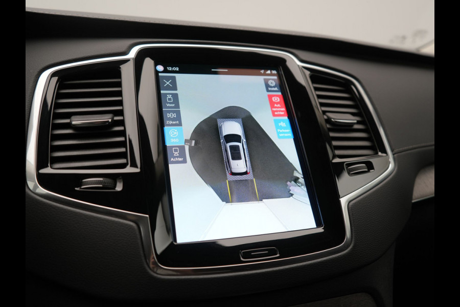 Volvo XC90 T8 Recharge AWD Plus Dark 7 Persoons LONG RANGE PHEV 455pk Dealer O.H. | Trekhaak Af Fabriek | Luchtvering | Adaptive Cruise | 360 Camera | Harman / Kardon | Lederen Sportstoelen Memory & Ventilatie | Keyless | Blis | Google Assistent | Stuur & Stoelen Verwarmd  | Plug In Hybrid |