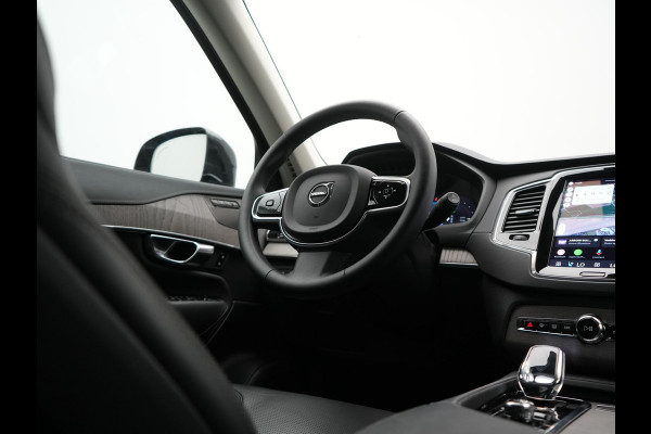 Volvo XC90 T8 Recharge AWD Plus Dark 7 Persoons LONG RANGE PHEV 455pk Dealer O.H. | Trekhaak Af Fabriek | Luchtvering | Adaptive Cruise | 360 Camera | Harman / Kardon | Lederen Sportstoelen Memory & Ventilatie | Keyless | Blis | Google Assistent | Stuur & Stoelen Verwarmd  | Plug In Hybrid |