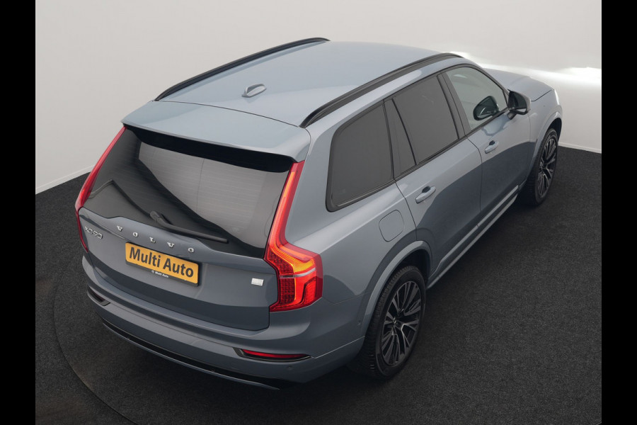 Volvo XC90 T8 Recharge AWD Plus Dark 7 Persoons LONG RANGE PHEV 455pk Dealer O.H. | Trekhaak Af Fabriek | Luchtvering | Adaptive Cruise | 360 Camera | Harman / Kardon | Lederen Sportstoelen Memory & Ventilatie | Keyless | Blis | Google Assistent | Stuur & Stoelen Verwarmd  | Plug In Hybrid |