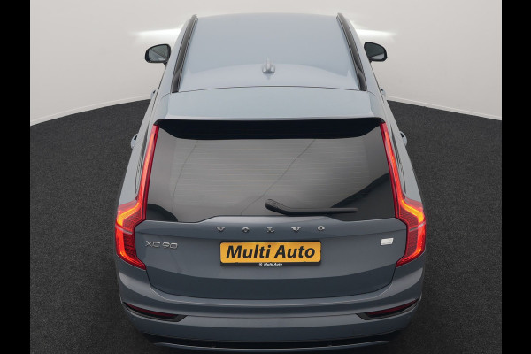 Volvo XC90 T8 Recharge AWD Plus Dark 7 Persoons LONG RANGE PHEV 455pk Dealer O.H. | Trekhaak Af Fabriek | Luchtvering | Adaptive Cruise | 360 Camera | Harman / Kardon | Lederen Sportstoelen Memory & Ventilatie | Keyless | Blis | Google Assistent | Stuur & Stoelen Verwarmd  | Plug In Hybrid |