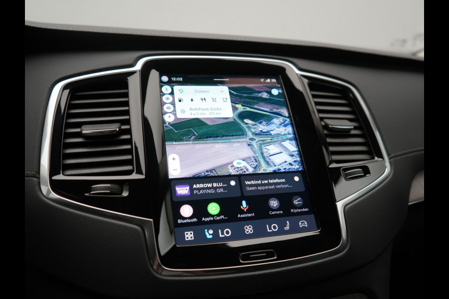 Volvo XC90 T8 Recharge AWD Plus Dark 7 Persoons LONG RANGE PHEV 455pk Dealer O.H. | Trekhaak Af Fabriek | Luchtvering | Adaptive Cruise | 360 Camera | Harman / Kardon | Lederen Sportstoelen Memory & Ventilatie | Keyless | Blis | Google Assistent | Stuur & Stoelen Verwarmd  | Plug In Hybrid |