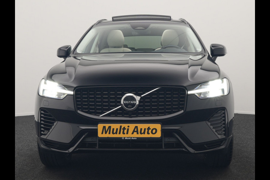 Volvo XC60 T6 AWD R-Design LONG RANGE PHEV 350pk Dealer O.H. | Trekhaak Af Fabriek | Panodak | Adaptive Cruise | 360 Camera | Harman / Kardon | Lederen Sportstoelen Memory & Verwarmd | Blis | Keyless | Google Assistent | Apple Carplay | DAB | Plug In Hybrid |