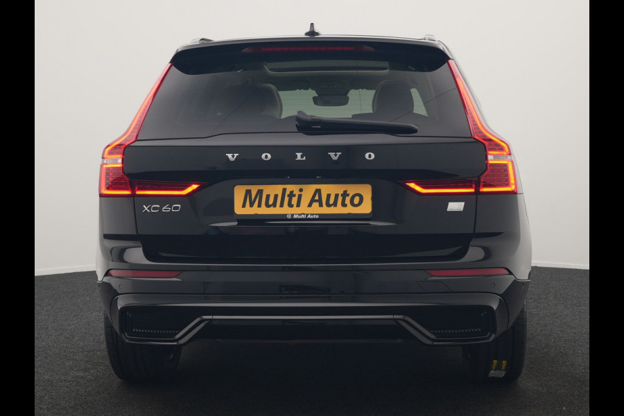 Volvo XC60 T6 AWD R-Design LONG RANGE PHEV 350pk Dealer O.H. | Trekhaak Af Fabriek | Panodak | Adaptive Cruise | 360 Camera | Harman / Kardon | Lederen Sportstoelen Memory & Verwarmd | Blis | Keyless | Google Assistent | Apple Carplay | DAB | Plug In Hybrid |