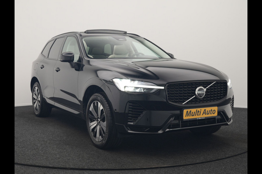 Volvo XC60 T6 AWD R-Design LONG RANGE PHEV 350pk Dealer O.H. | Trekhaak Af Fabriek | Panodak | Adaptive Cruise | 360 Camera | Harman / Kardon | Lederen Sportstoelen Memory & Verwarmd | Blis | Keyless | Google Assistent | Apple Carplay | DAB | Plug In Hybrid |