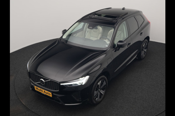 Volvo XC60 T6 AWD R-Design LONG RANGE PHEV 350pk Dealer O.H. | Trekhaak Af Fabriek | Panodak | Adaptive Cruise | 360 Camera | Harman / Kardon | Lederen Sportstoelen Memory & Verwarmd | Blis | Keyless | Google Assistent | Apple Carplay | DAB | Plug In Hybrid |